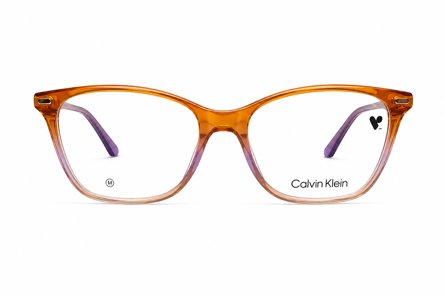 Calvin Klein CK23544 815 Transparent Orange Pink Nude